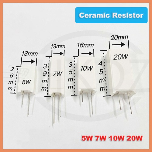 Resistenza 10w 20w - resistenza, 5w