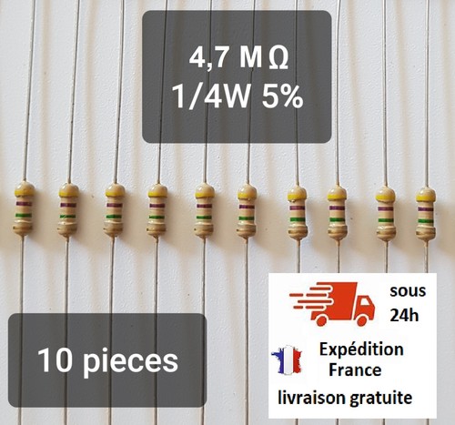 Résistance 7mohm pièces - résistance,
