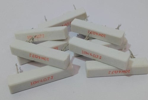 Resistenza cementata 10w 7 - cementata, 4.7