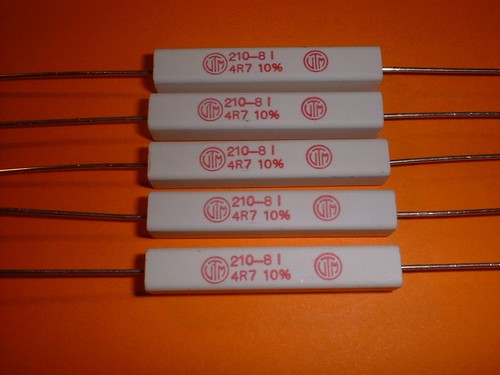 Ohm 7 watt 350 - 5x, 4,7